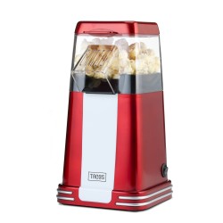 Popcornmaker - Retro Trebs 99387 Rood-Zilver