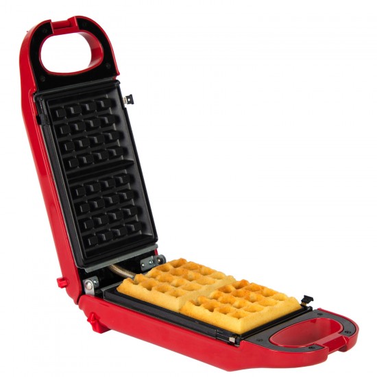 6-in-1 snackmaker/Comfortcook voor heerlijke wafels, donuts, cake pops Trebs 99356 Rood