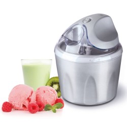 IJs/milkshake machine / Comfortice 1,5l met vulschacht Trebs 99219 Zilver