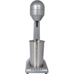Beper BP.690 -Milkshake maker - 500 ml - RVS - 100 W - Rood