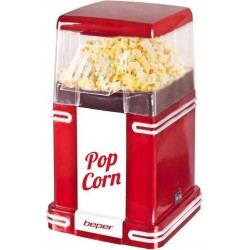 Beper Popcorn maker Rood 1200 Watt
