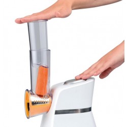 Groentensnijder en sorbetijsmaker in één / Comfortcook met 5 opzetstukken Trebs 99277 Wit