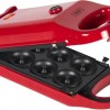 6-in-1 snackmaker/Comfortcook voor heerlijke wafels, donuts, cake pops Trebs 99356 Rood