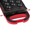 6-in-1 snackmaker/Comfortcook voor heerlijke wafels, donuts, cake pops Trebs 99356 Rood